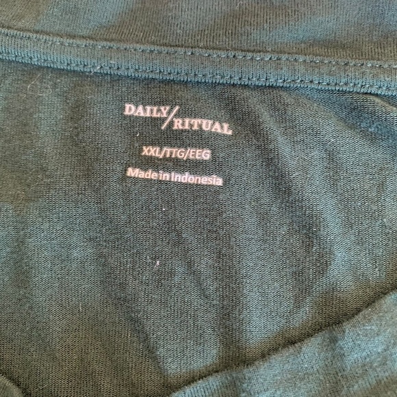 DAILY Ritual Forest green dress size XXL - Picture 5 of 6